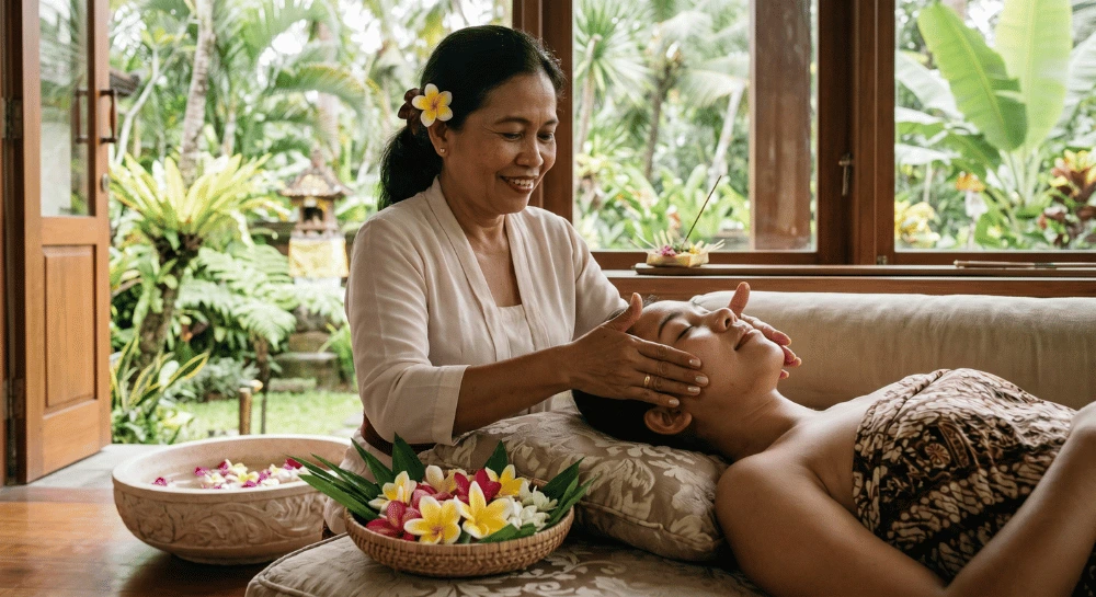 Full Body Massage + Facial Acupressure